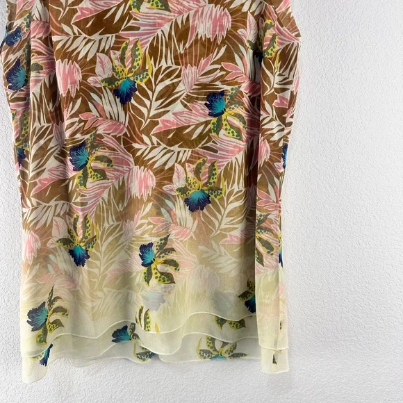 Cabi Parlor Tropical Print Top Sz M‎ - Picture 2 of 6